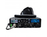 President Electronics WALKER II FCC AM Transceiver CB Radio, 40 Channels AM, Channel Rotary Switch, Volume Adjustment And ON/OFF, Manual Squelch And ASC, Multi-functions LCD Display