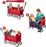Sports & Outdoors - Radio Flyer Deluxe 3-in-1 EZ Fold Wagon (red)