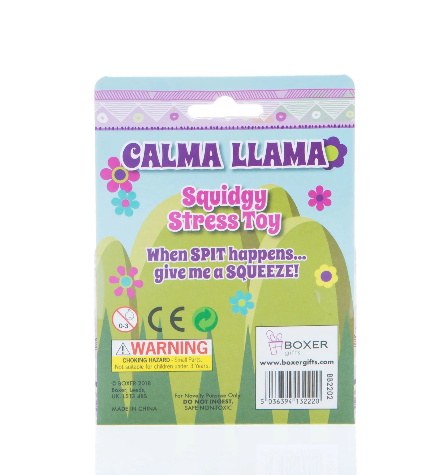 Stress Toys - Boxer Gifts Calma Llama Stress Toy | Fun Gift For Animal And Llama Lovers | Birthday, Christmas, Office, Stocking Stuffer Gift