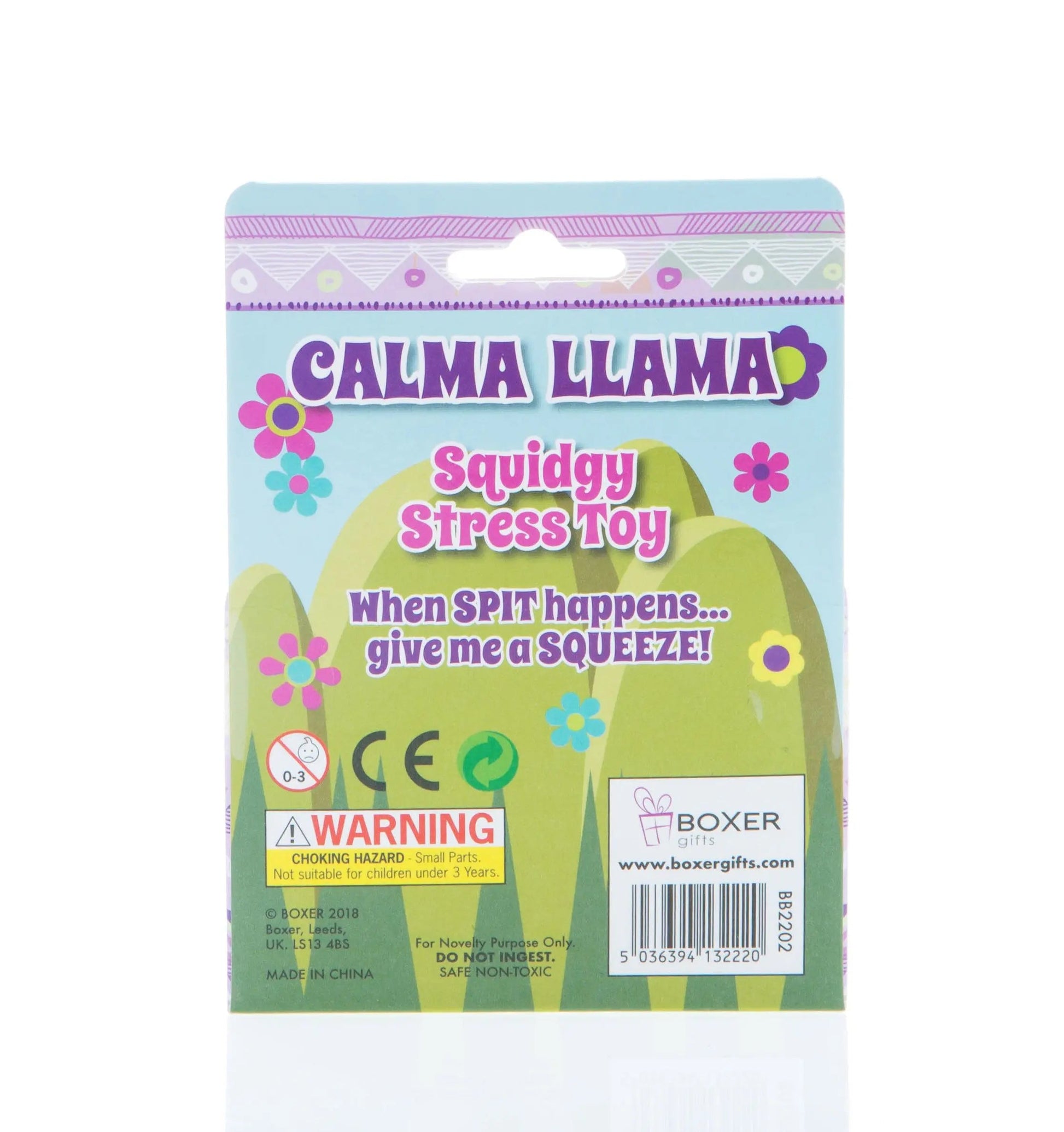 Stress Toys - Boxer Gifts Calma Llama Stress Toy | Fun Gift For Animal And Llama Lovers | Birthday, Christmas, Office, Stocking Stuffer Gift