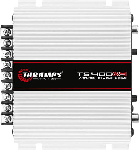 Taramp's TS 400X4 2 Ohms 4 Channel 400 Watts Class D Full Range Amplifier