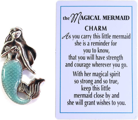 The Magical Mermaid Wish Charm With Story Card! By Ganz