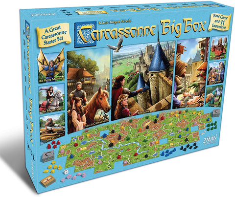 Toys & Games - Carcassonne Big Box 2017 Strategy Board Games