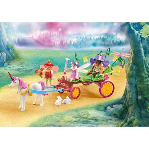 Toys & Games - Children Fairies With Unicorn Carriage Playmobil 9823 Add-On