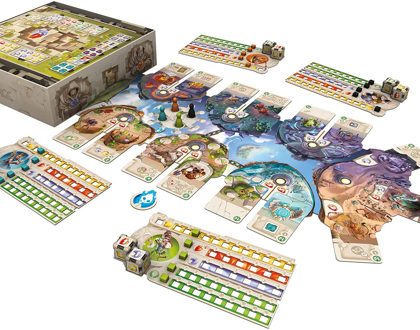 Toys & Games - Dice Forge Board Game | Strategy Game | Dice Crafting Game | Fun Family Game For Adults And Kids | Ages 10+ | 2-4 Players | Average Playtime 45 Minutes | Made By Libellud