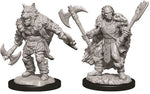 Toys & Games - Dungeons & Dragons Nolzur`s Marvelous Unpainted Miniatures: W9 Male Half-Orc Barbarian