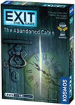 Toys & Games - Exit: The Abandoned Cabin | Exit: The Game - A Kosmos Game | Kennerspiel Des Jahres Winner | Family-Friendly, Card-Based At-Home Escape Room Experience For 1 To 4 Players, Ages 12+