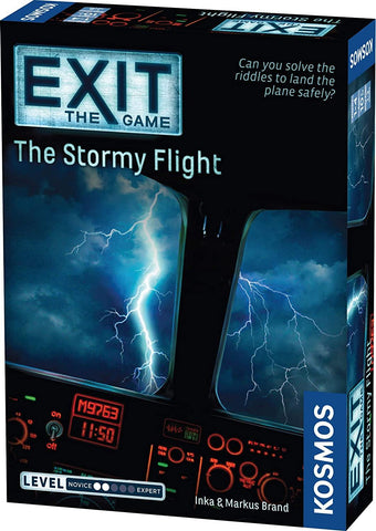 Toys & Games - EXIT: The Stormy Flight | Escape Room Game In A Box| EXIT: The Game – A Kosmos Game | Family – Friendly, Card-Based At-Home Escape Room Experience For 1 To 4 Players, Ages 12+
