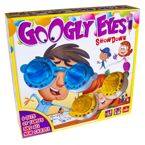 Toys & Games - Goliath Googly Eyes Showdown - Family Drawing Game With Crazy, Vision-Altering Glasses - Includes A Fun Burger Party Card Game