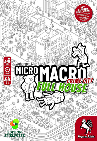 Toys & Games - Pegasus Spiele MicroMacro: Crime City - Full House