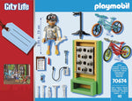 Toys & Games - PLAYMOBIL Bike Workshop Gift Set