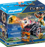 Toys & Games - Playmobil Pirate With Cannon 70415 Pirates Playset