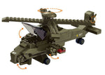 Toys & Games - Sluban Army Military Helicopter Building Block Set - Lego Compatible