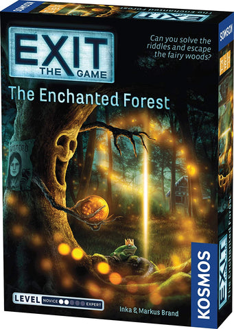 Toys & Games - Thames & Kosmos EXIT: The Enchanted Forest| Escape Room Game In A Box| EXIT: The Game | A Kosmos Game | Family Friendly, Card-Based At-Home Escape Room Experience For 1 To 4 Players, Ages 12+ , Black